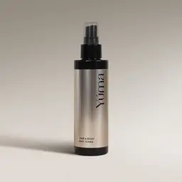 Hair & Body Mist Tonka της YUMA σε μεταλλικό μπουκάλι με μαύρο πώμα ψεκασμού.