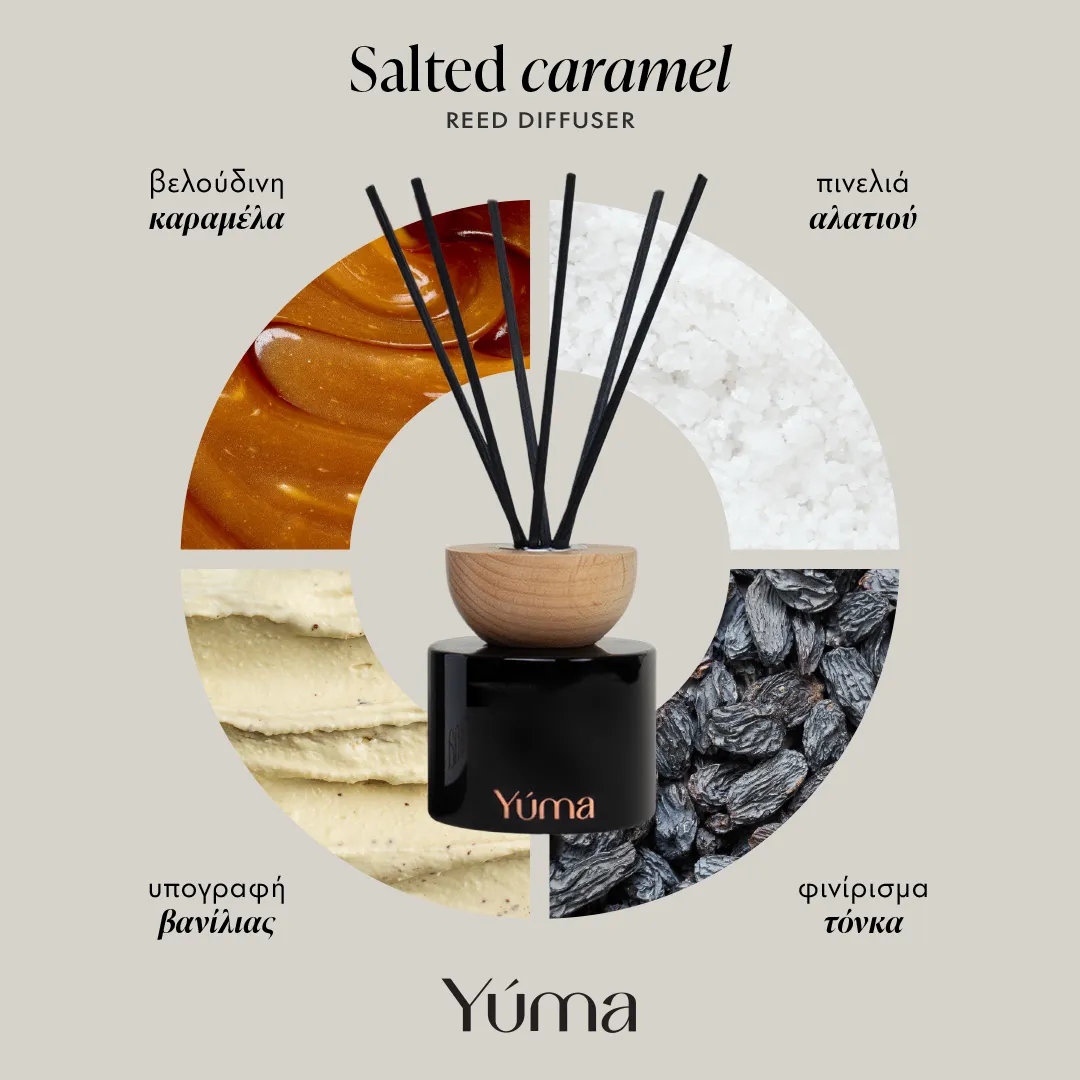 Salted Caramel Αρωματικό Χώρου με Στικ 100 ml