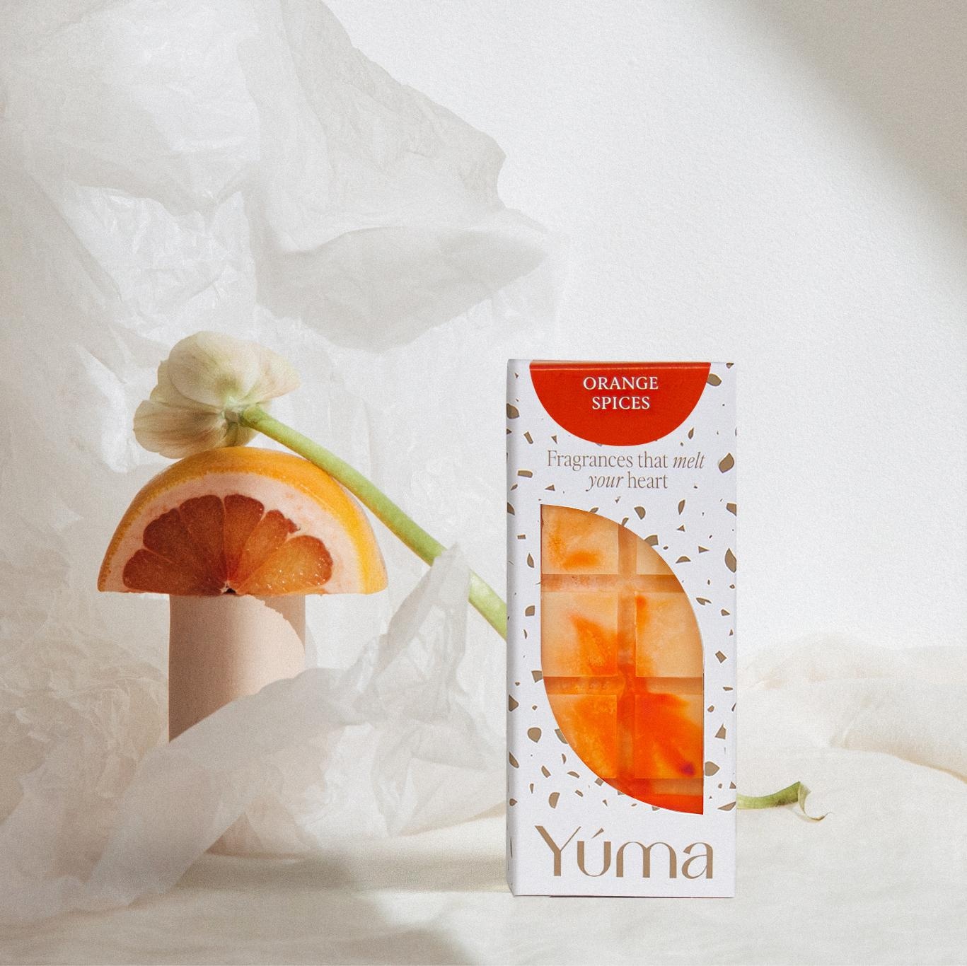 Orange Spice - Wax Melts - Αρωματικοί Κύβοι με Άρωμα Πορτοκαλιού