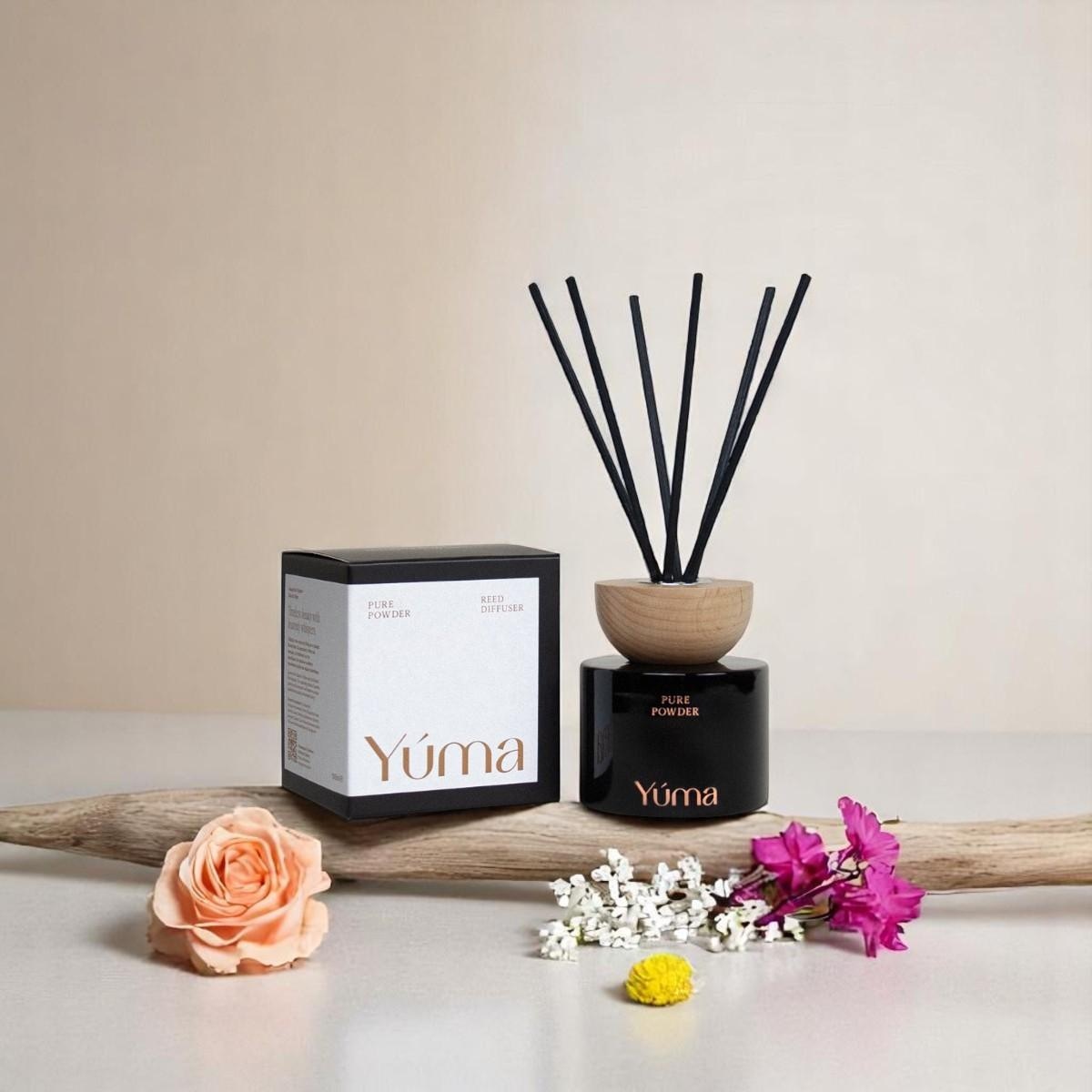 Pure Powder - Αρωματικό Χώρου - Reed Diffuser - Απαλό Άρωμα Πούδρας