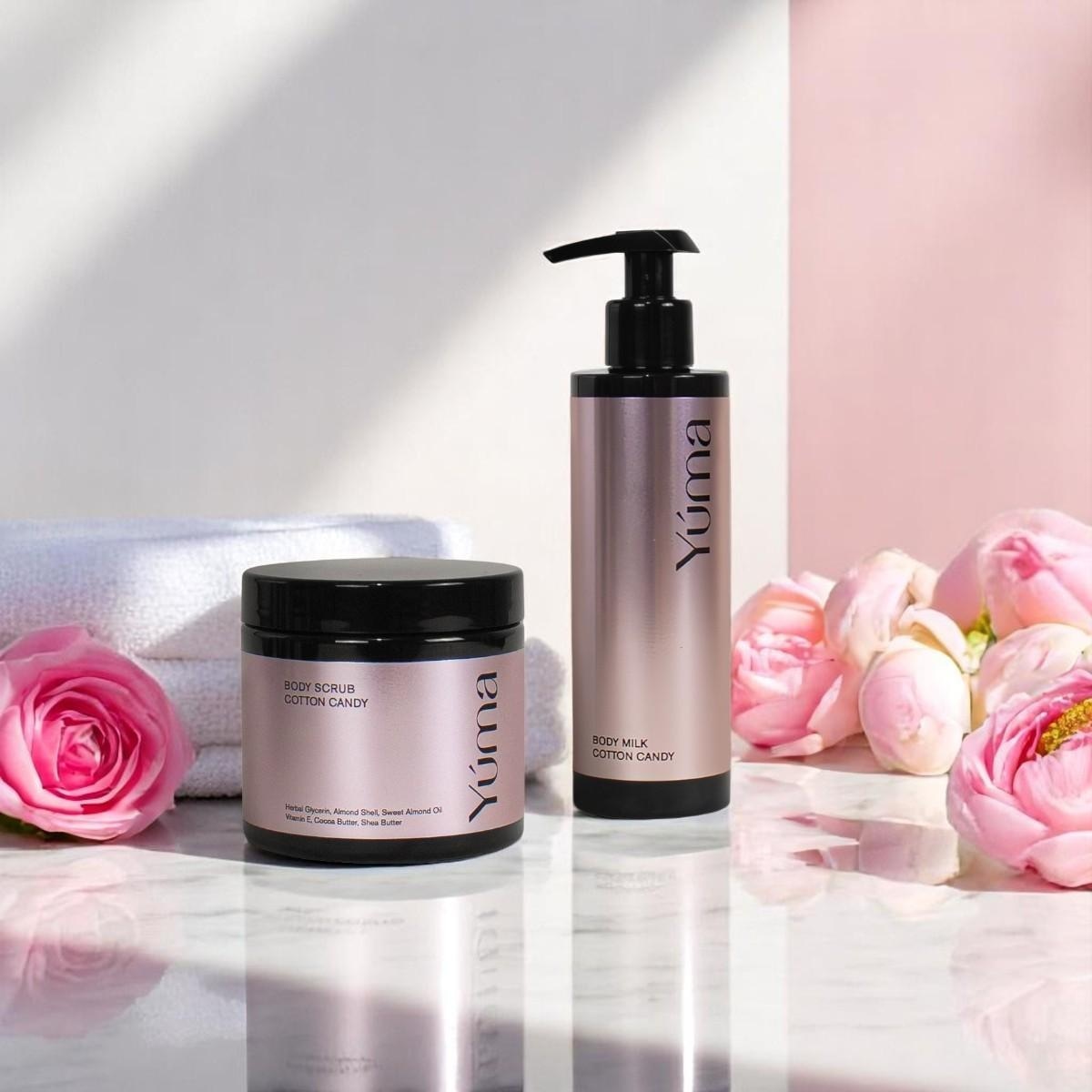 Απολεπιστικό Σώματος Cotton Candy - Φυσικό Scrub με Γλυκό Άρωμα